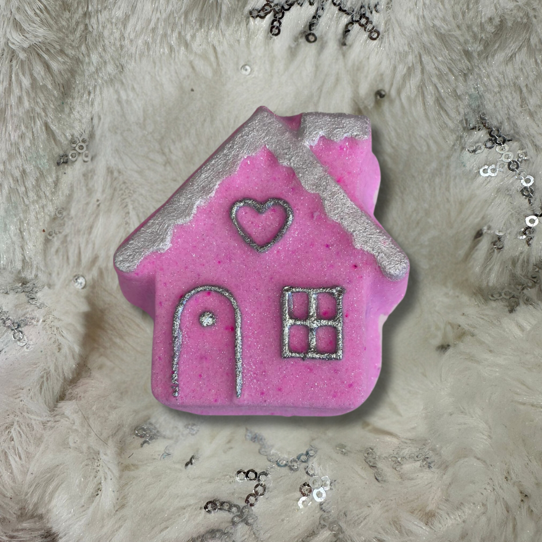 Gingerbread House Bath Bomb