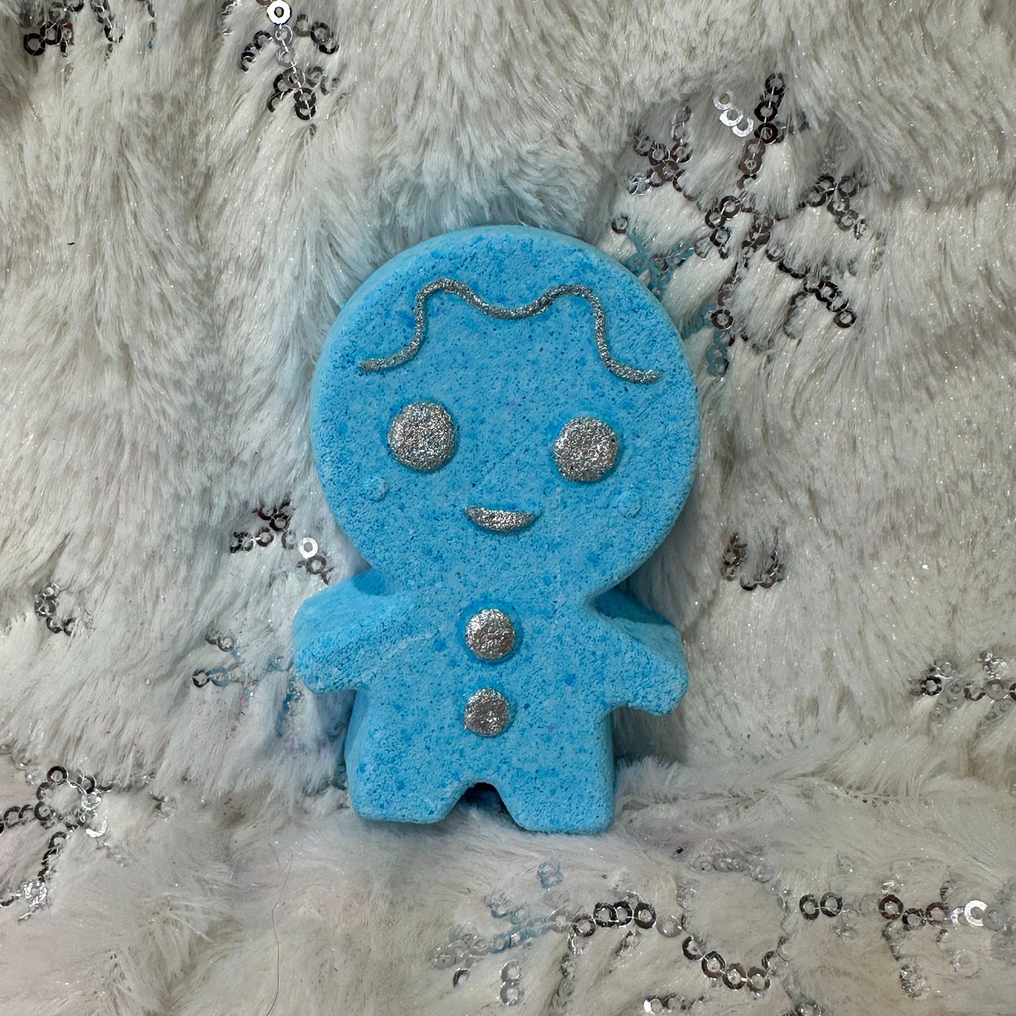 Baby Gingerbread Man Bath Bomb