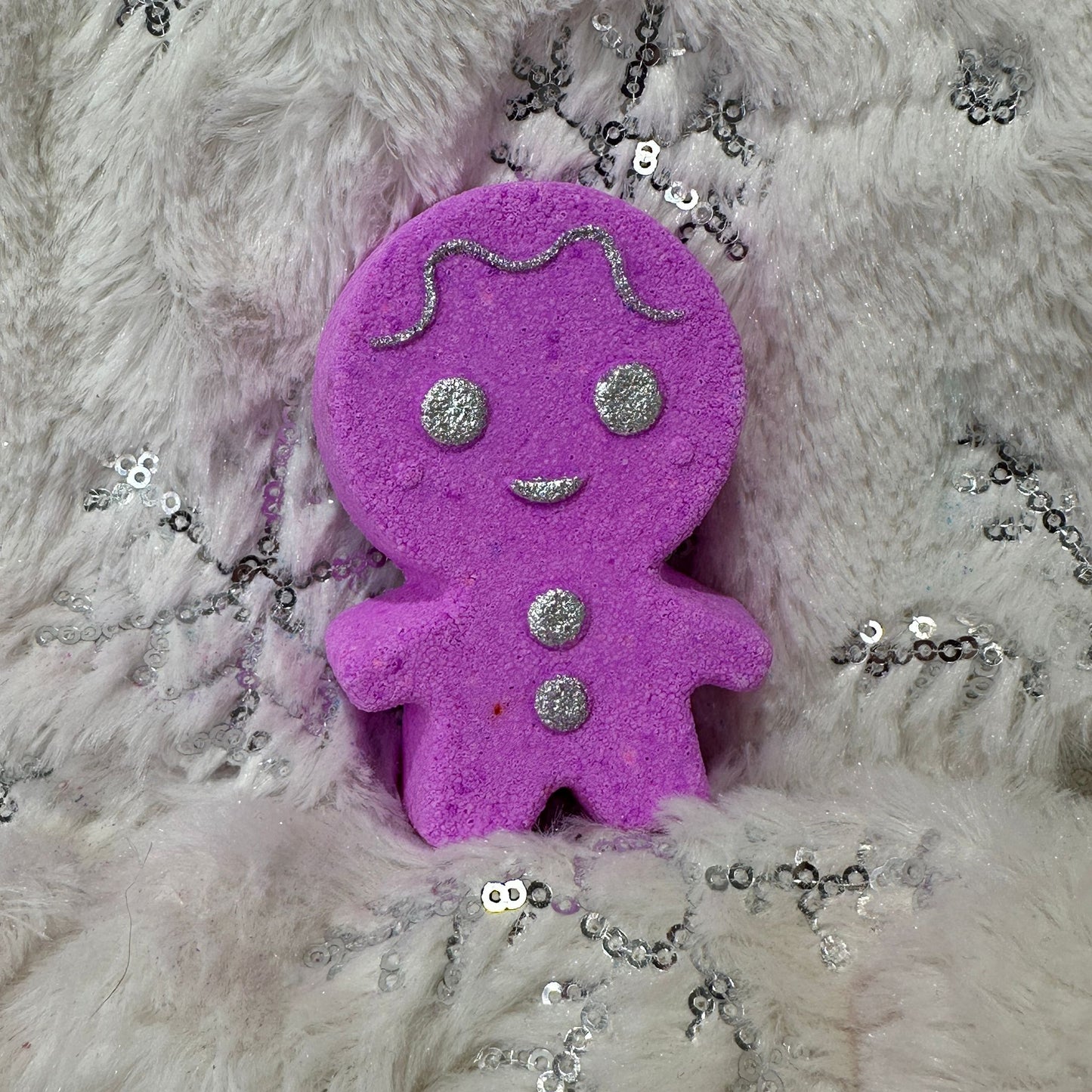 Baby Gingerbread Man Bath Bomb