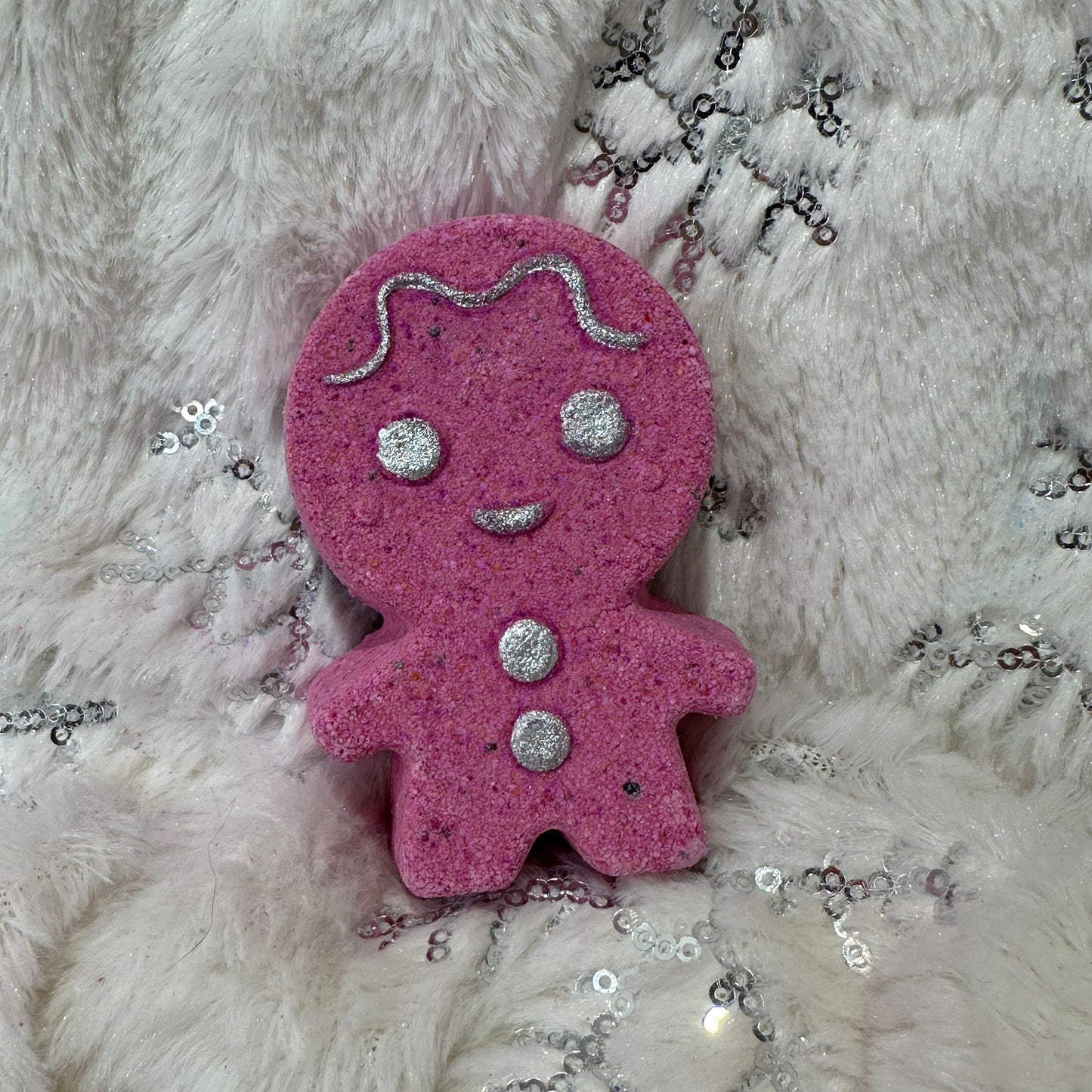 Baby Gingerbread Man Bath Bomb