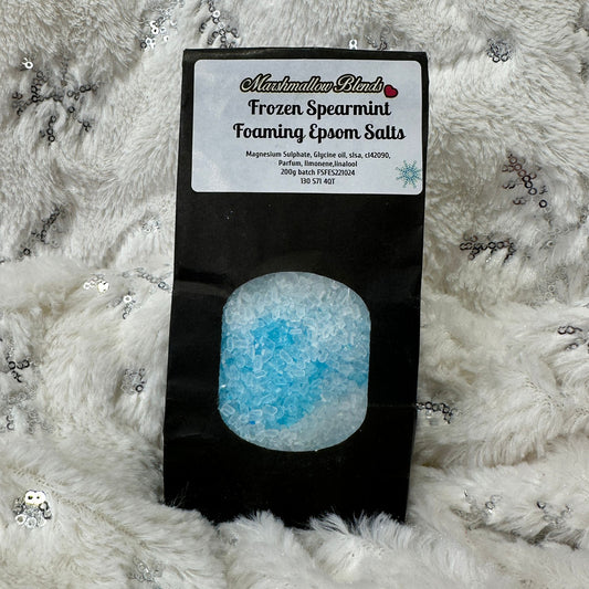 Frozen Spearmint Foaming Epsom Salts