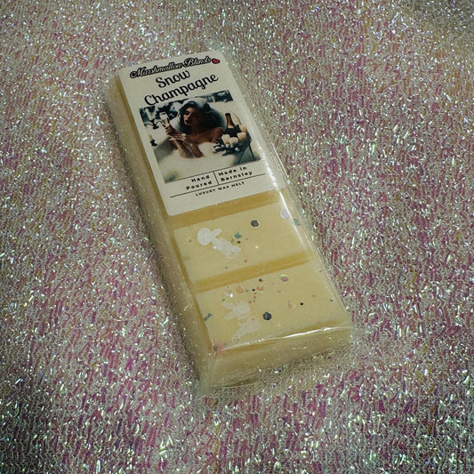 Snow Champagne Wax Melt Snap Bar