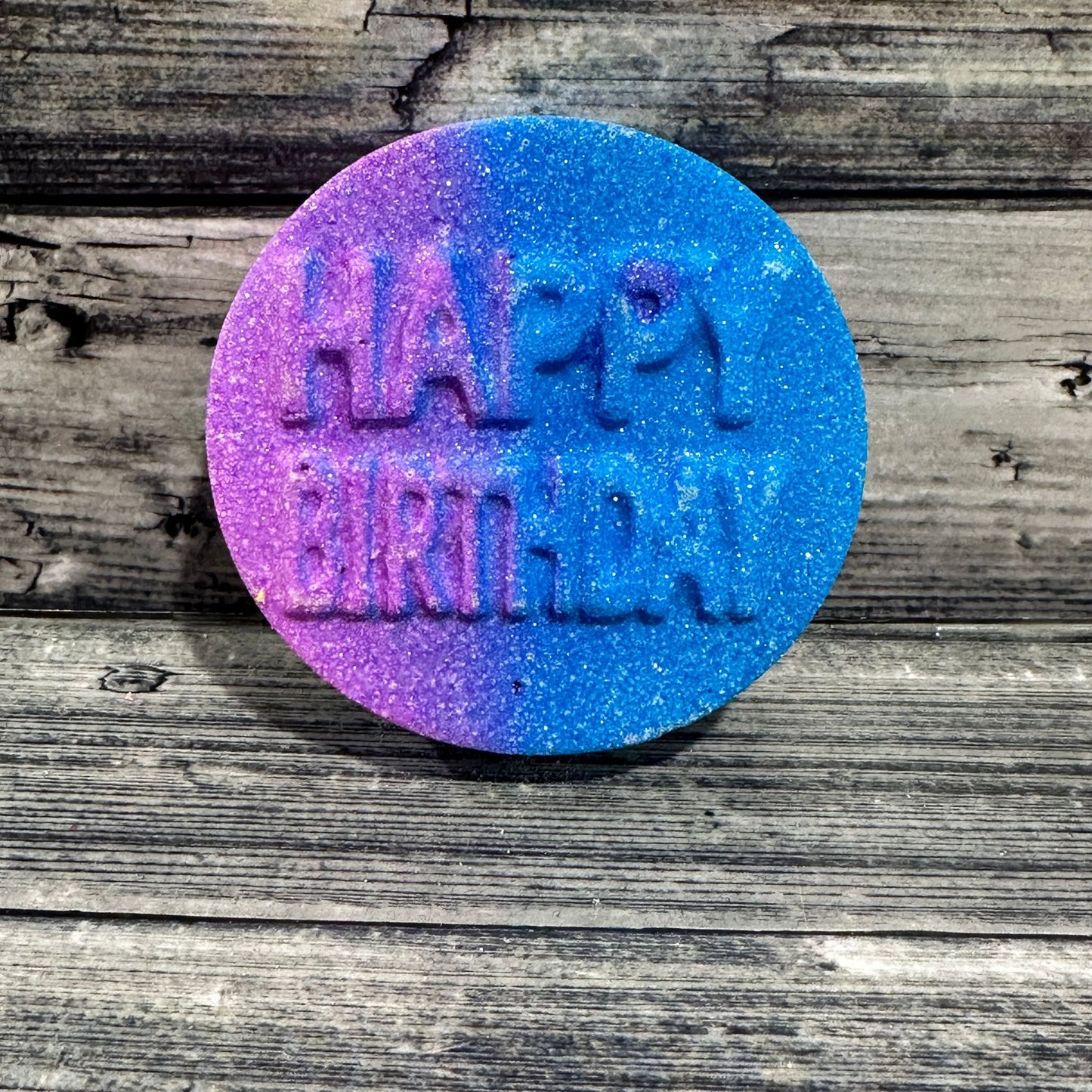 Happy Birthday Bath Bomb (Rose Jam)