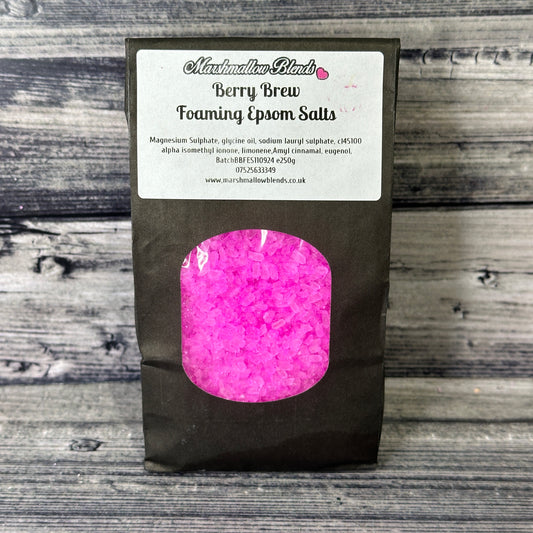 Berry Brew Foaming Bath Salts