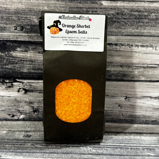 Orange Sherbet Foaming Bath Salts