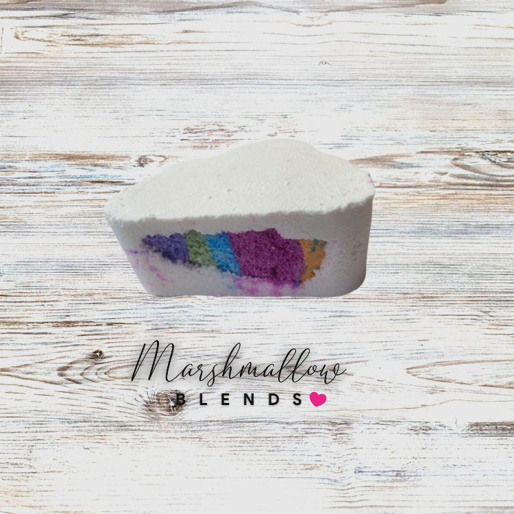 Cloud Rainbow (Grape scented) Bath Bomb